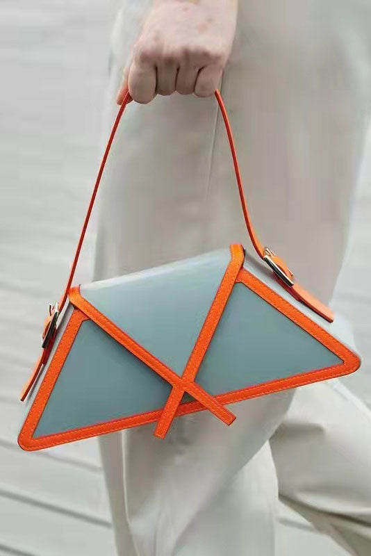 Nuevo bolso de hombro trapezoidal de moda de verano