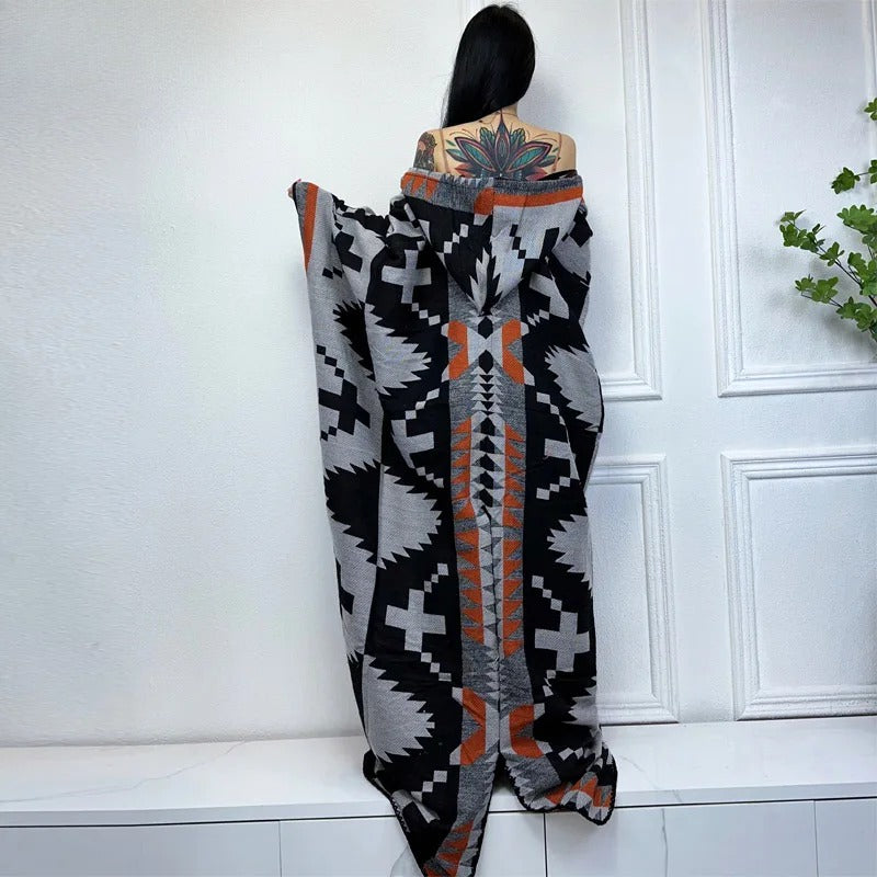 Hooded Thick Cloak