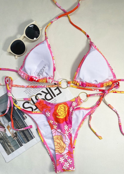 Sunburst Floral One-Piece Swimsuit