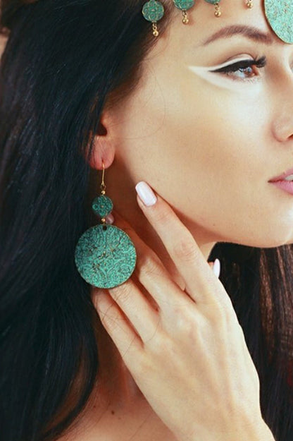 Nepalese Vintage Necklace and Earring Set