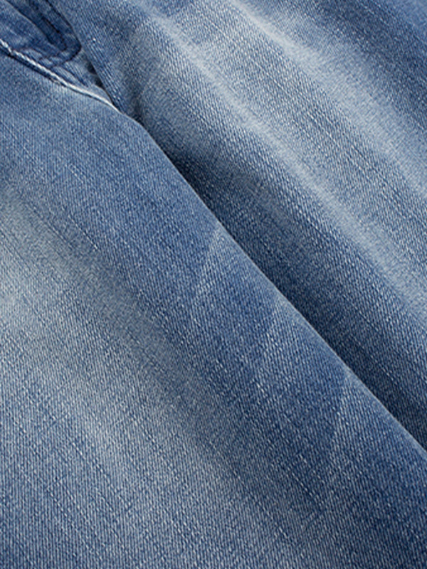 Low Rise Washed Bootcut Jeans