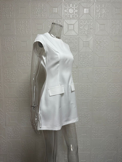 Elegant A-line Mini Dress