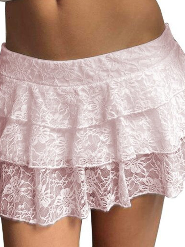 Multi-Layer Stackability Mini Skirt
