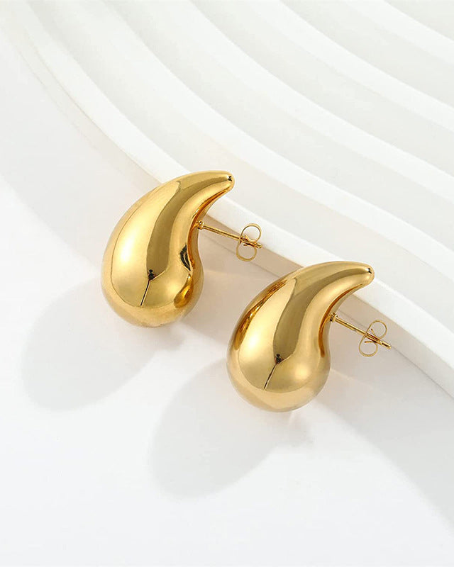 Metal Drop Earrings