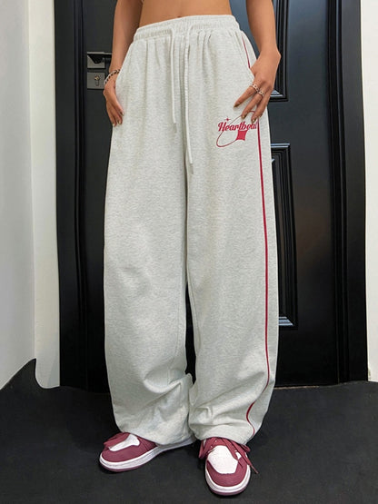 Hip Pop Piping Detail Cargo Pants