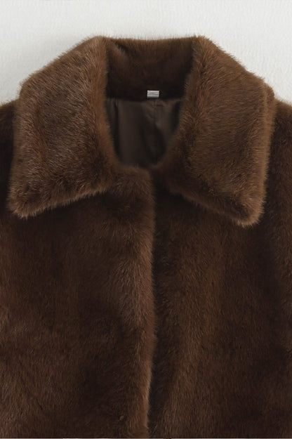 Soft Plush Long Sleeve Jacket