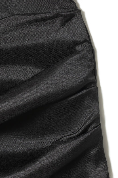 Strapless Strap Mini Tie Sexy Bodycon Mini Dress