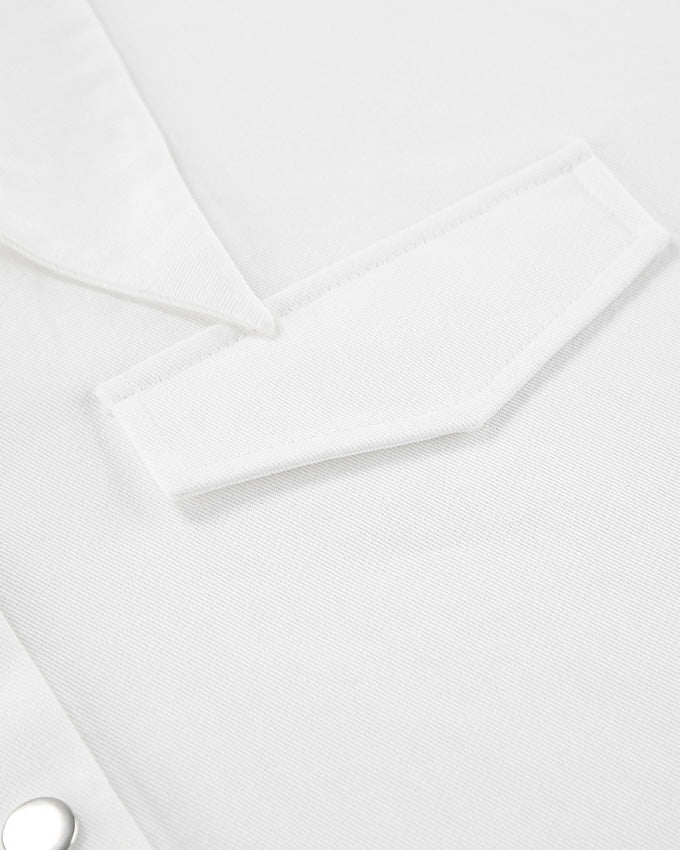 Lapel Loose Cotton Shirt