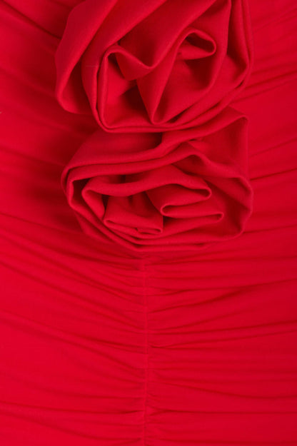 Genevieve Rose Ruched Dress