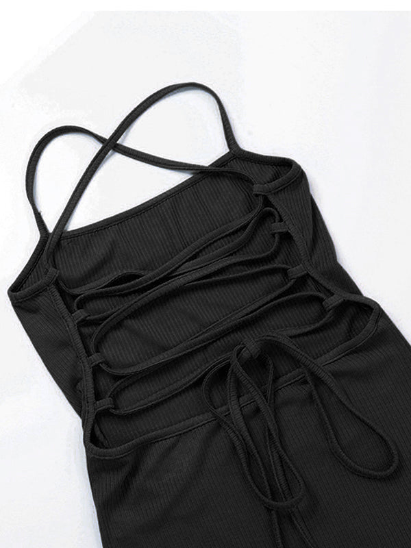 High Slit Slim Maxi Dress