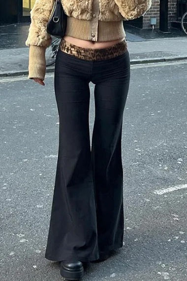 Gothic Punk Patchwork Cargo Street Pant