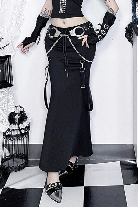 Subculture Hardware Fishtail Skirt