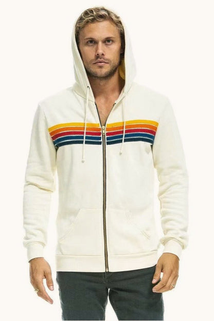 Rainbow Long Sleeve Casual Hoodie