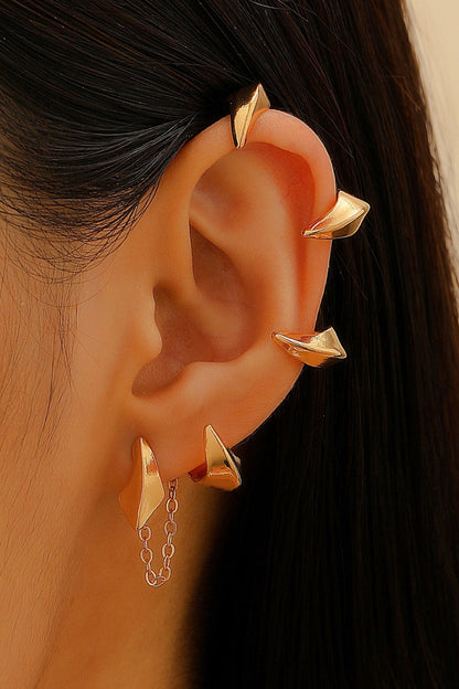 Punk Thorn Decor Ear Cuff Earring