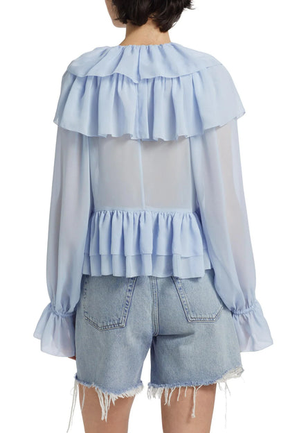 Camisa con volantes Soraya 