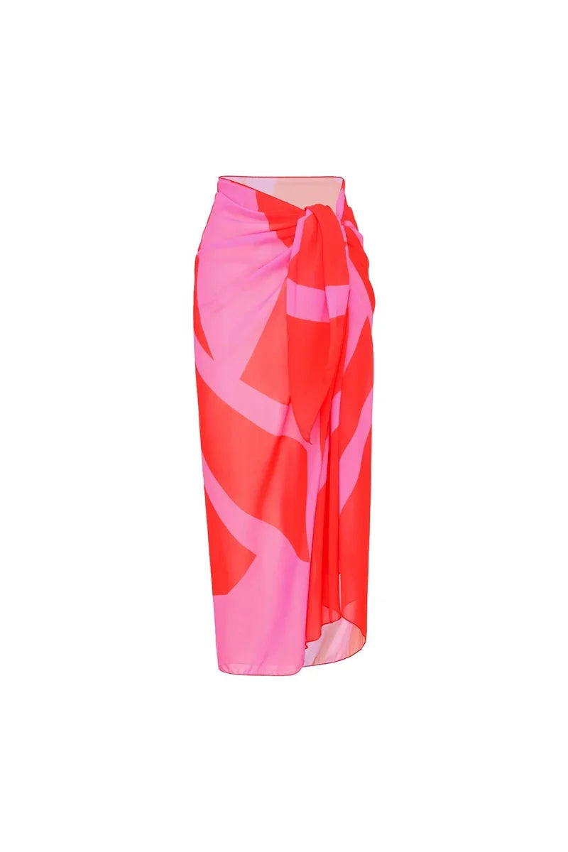 Conjunto de traje de baño de surf de manga larga con bloques de color