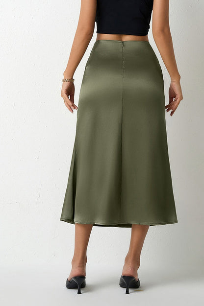 Mermaid Tail Satin Skirt