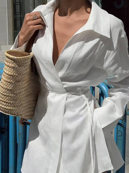 Irregular Button Down Shirt