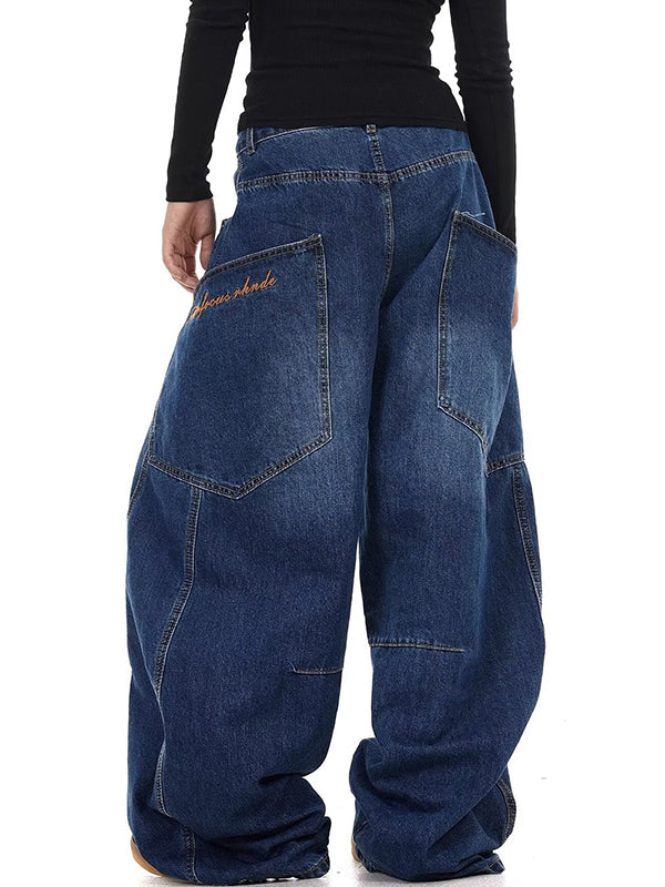 American Design Large Pocket Machete Boyfriend Jeans