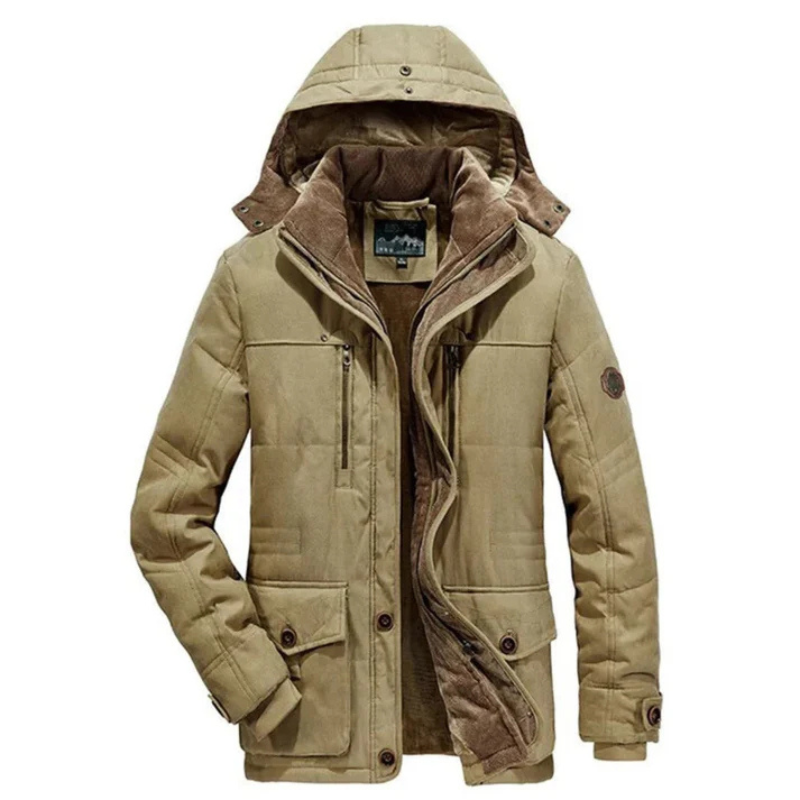 Tommy - Chaqueta de invierno con capucha - Exterior - Hecho para - Ideal para Otoño/Invierno