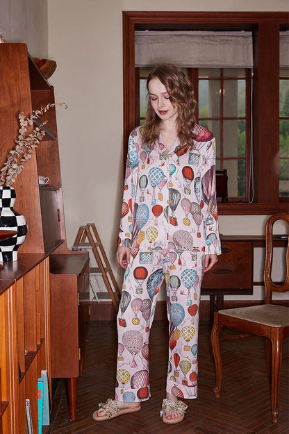 Conjunto de pijama con globo aerostático de Foundation