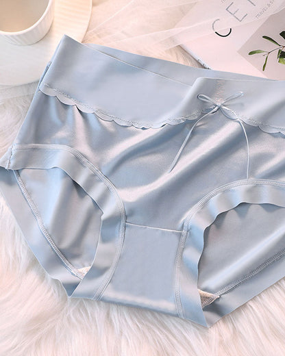 Luxury Light High Waist Waist Corset Satin Panties