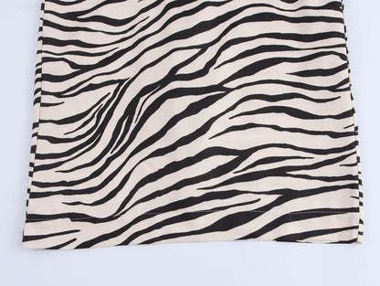 Autumn Women Clothing Graceful Fashionable Animal Print Dress