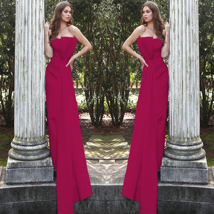 Women Clothes Banquet Jumpsuit Popular Slim Fit Trousers