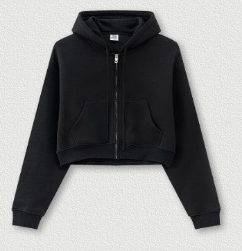 Autumn Short Zipper Coat Brand Sports Suit Men’s Women’s High-Grade Sweater Two-Piece Set