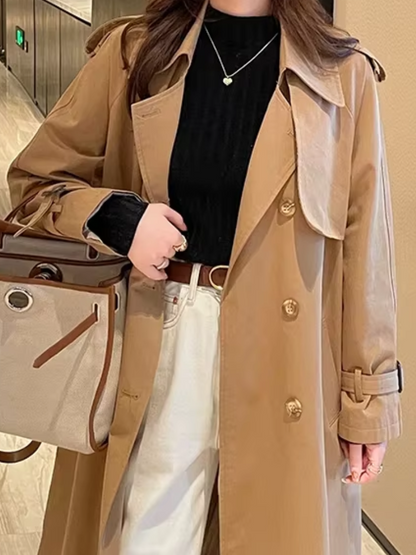 Elegante jersey de cuello alto de punto forrado para mujer | Ideal para otoño/invierno