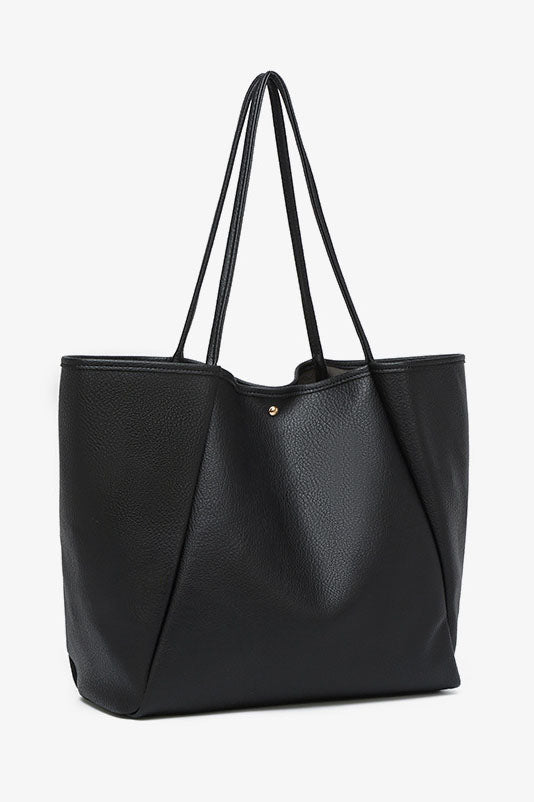 Bolso sencillo retro de color sólido