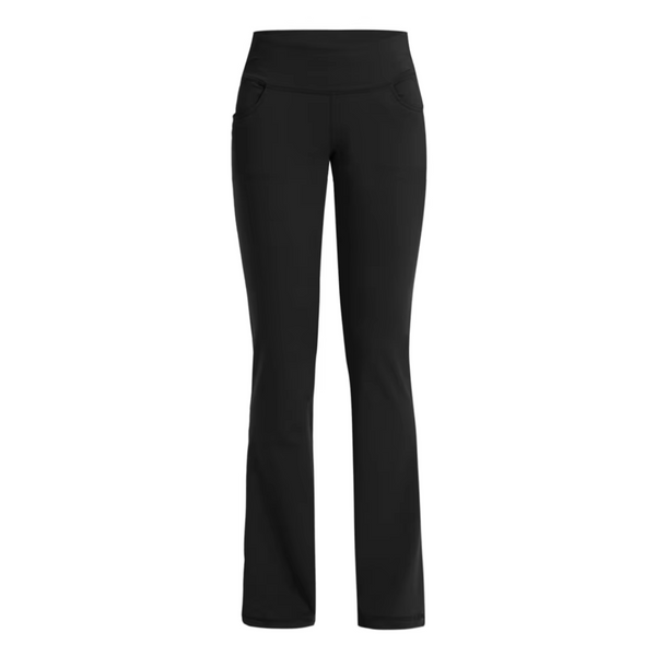 Women's Practical High Waisted Flared Trousers with Phone Pocket | Great for Everyday Wear