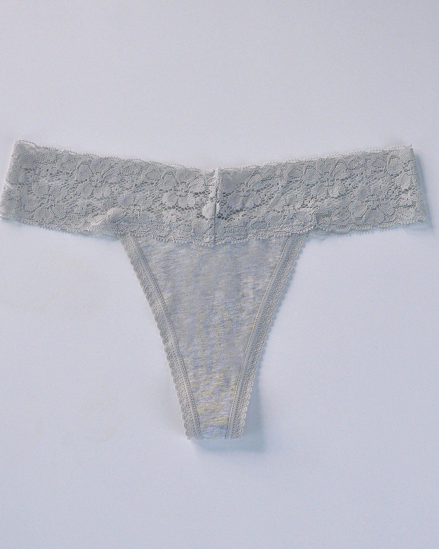 Low-Rise Thong Lace Briefs