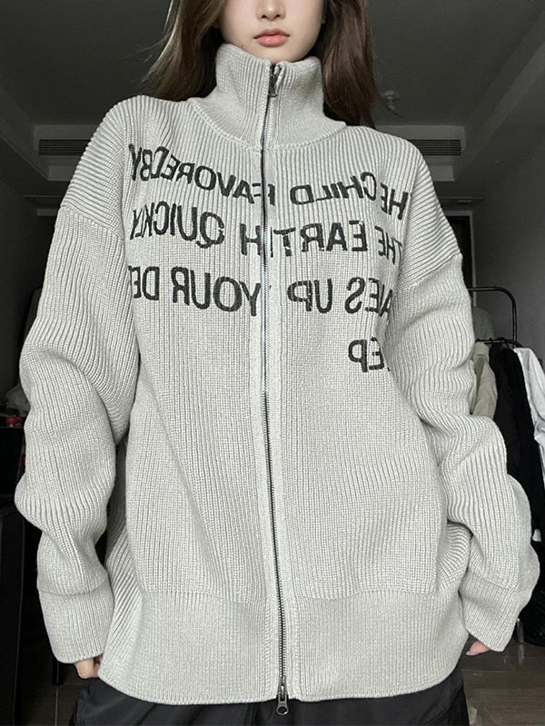Loose Casual Knitted Cardigan