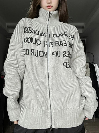 Loose Casual Knitted Cardigan