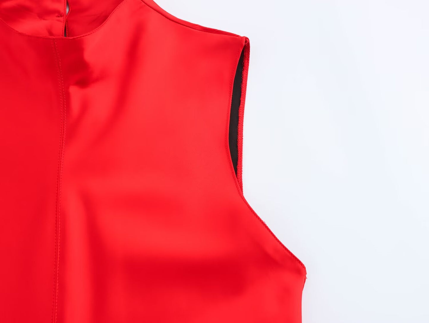 Women Clothing Autumn Winter Socialite Elegant Satin Texture Dress