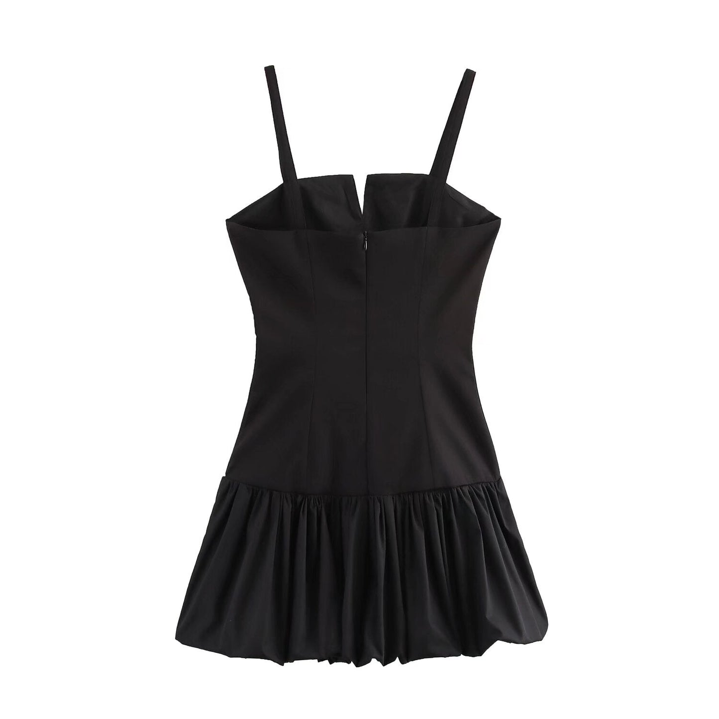 Winter Women Sling Stitching Dress