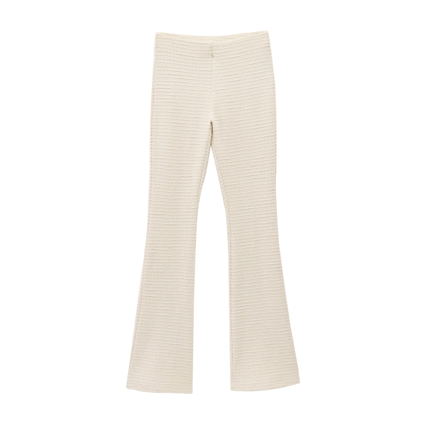 Spring Summer Women Clothing Bowknot Long Sleeved Top Bell Bottom Pants