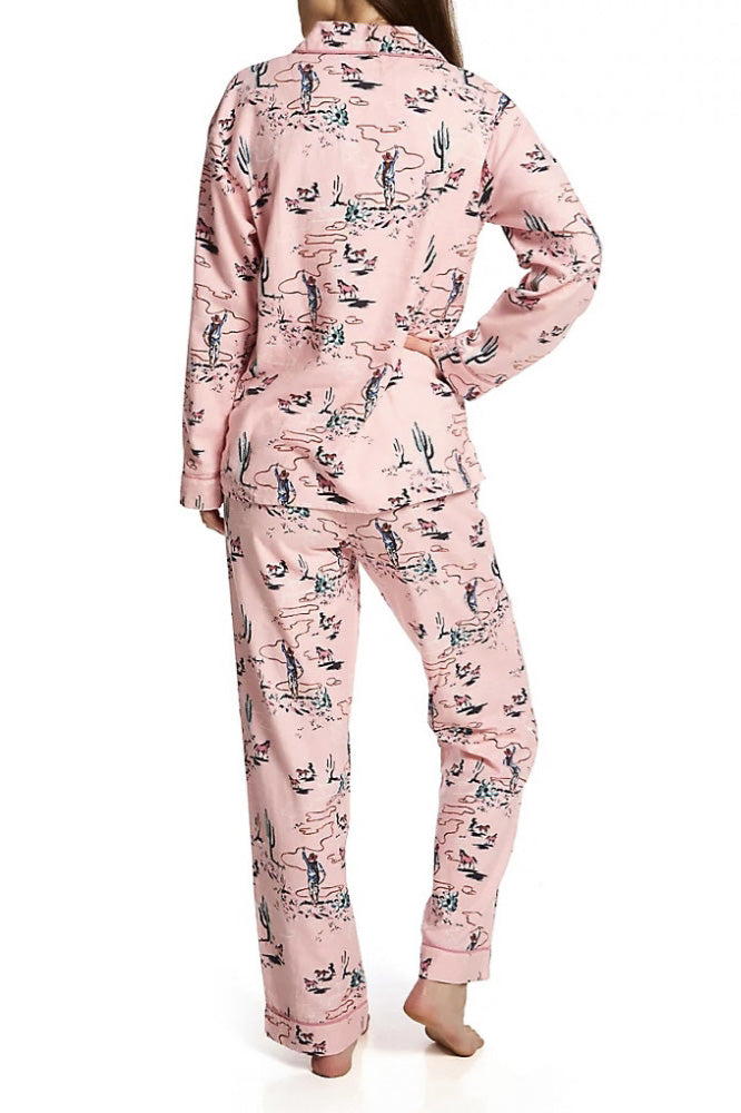 Conjunto de pijama con estampado del desierto occidental