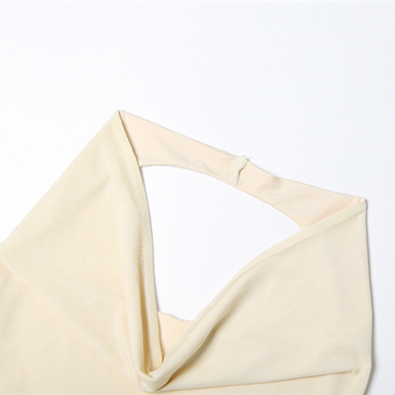 Halter mesh ruched cowl neck mini skirt set  | Festival Outfits Women