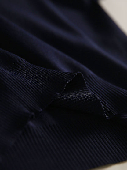 Layla Classic Loose Bow Knitted T-shirt