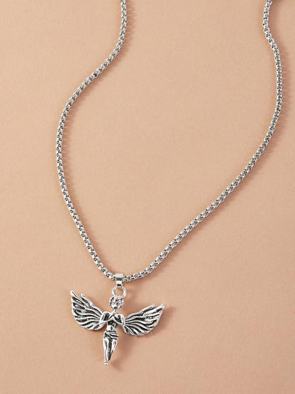 Angel Charm Necklace for Women