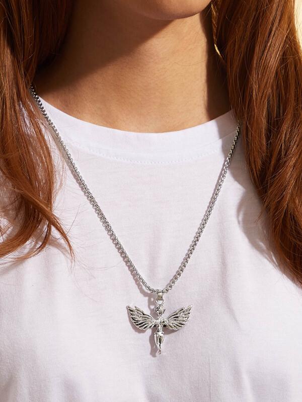Angel Charm Necklace for Women