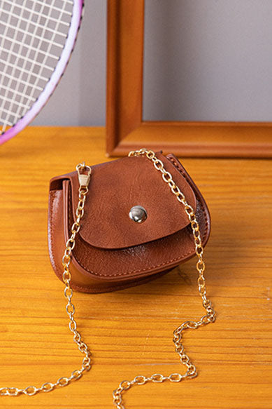 Mini bolso de hombro versátil de estilo vintage