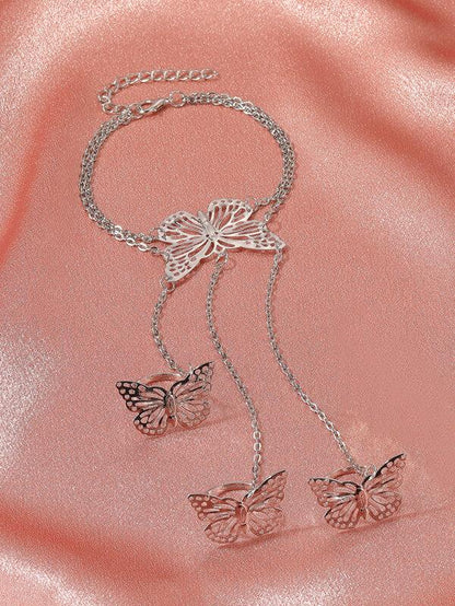 Butterfly Mittens Bracelet for Women