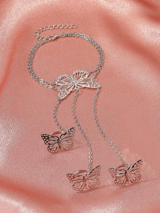 Butterfly Mittens Bracelet for Women