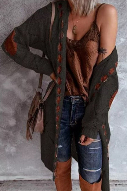 Tops con capucha y cuello dividido liso de moda urbana (6 colores)