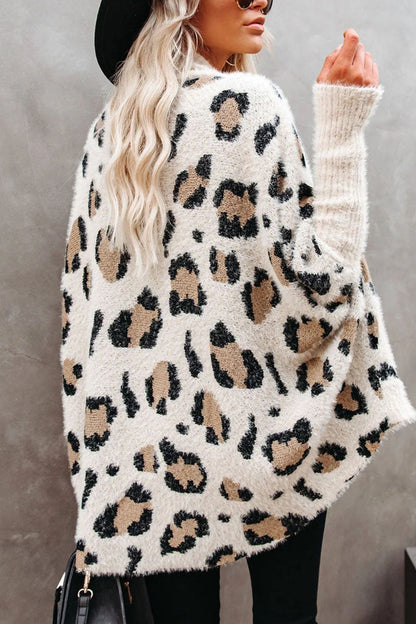 Tops de patchwork de leopardo de moda callejera