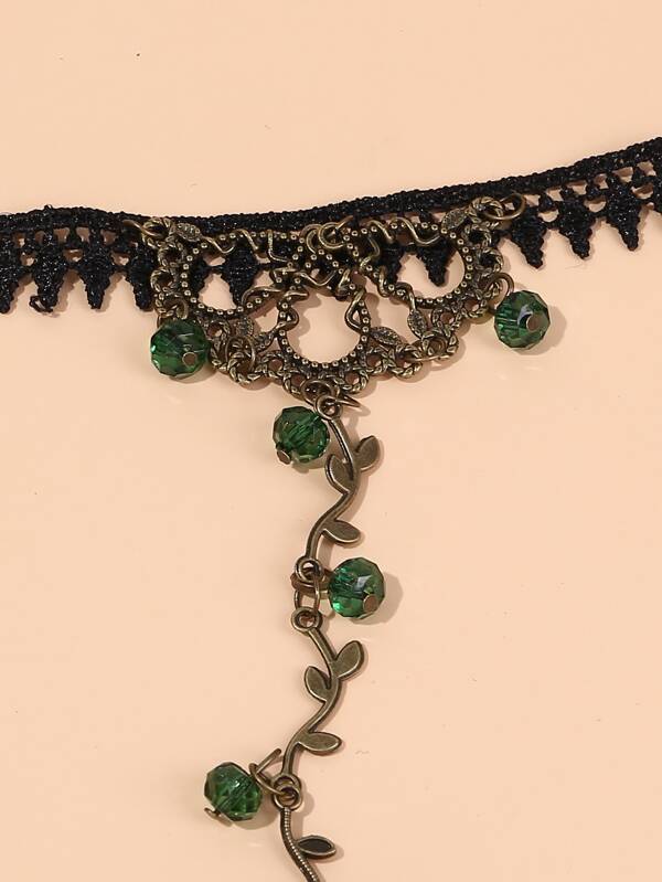 Flower Decor Mittens Bracelet for Women