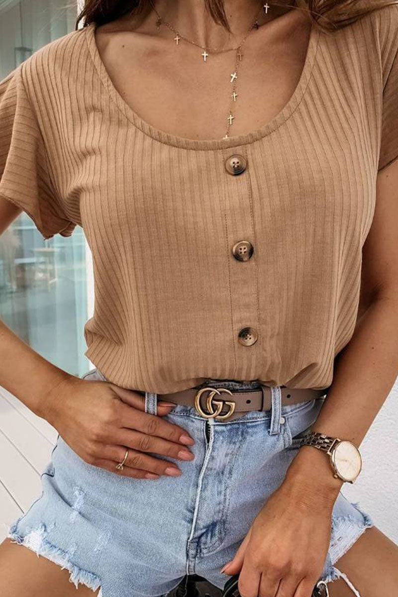 Shorts vaqueros de cintura media con rotos y diseño de calle de moda